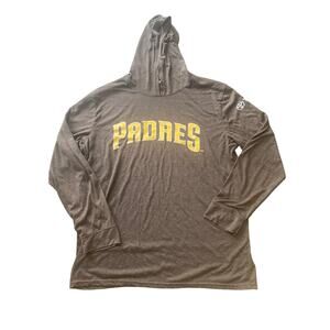 Unisex San Diego Padres Long Sleeve T-Shirt Hoodie size XL